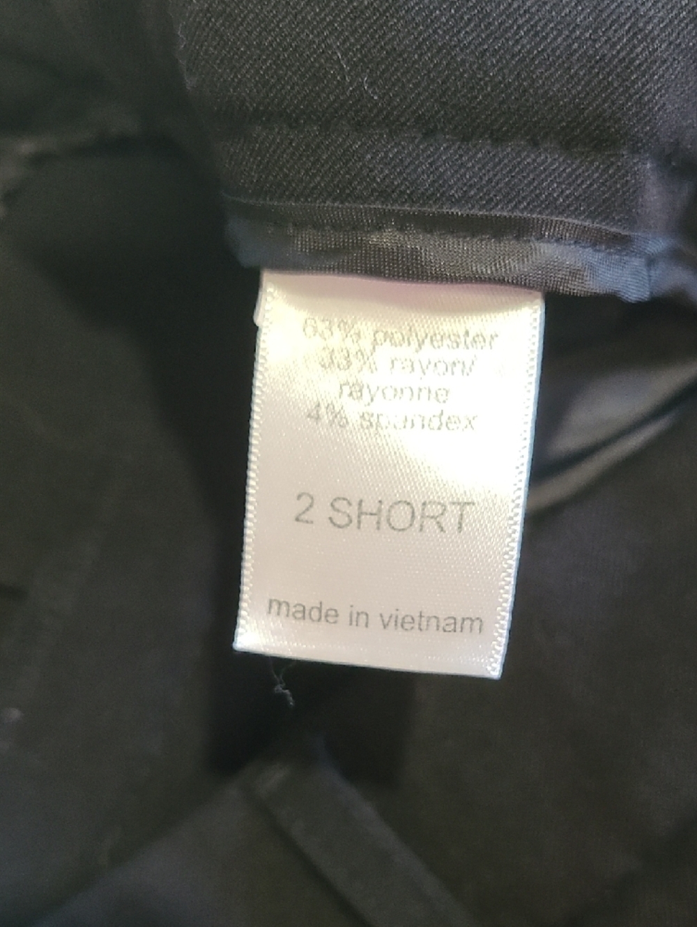Maurices 2 Short Black Womens Dress Pants - Picture 10 of 10